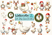Just a Jolly Goose,Christmas Goose P, an Illustration by CrexoraLab (Thumbnail 5 of 5)