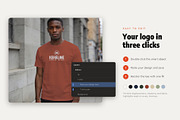Streetwear T-shirt Mockup Pack, a Merchandise Mockup by Motion-Box (Thumbnail 4 of 4)
