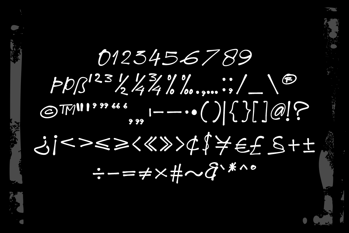 Vallothe - Handwritten Display Font, a Handwritten Font by Sronstudio (Photo 4 of 6)