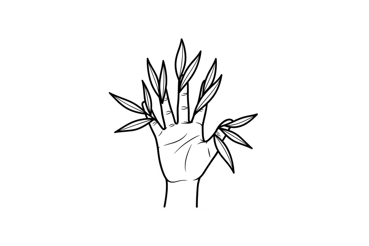 Hand Plant Growth Bundle, an Illustration by yasushie (Photo 21 of 31)