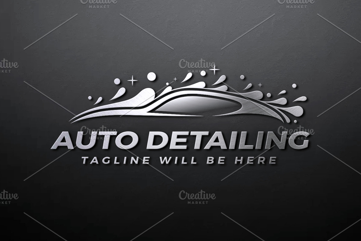 Car Wash Logo, Car Detailing Logo, a Branding & Logo Template by Nahid Hasan Nilim (Photo 5 of 7)