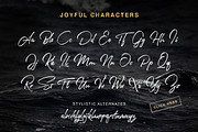 Joyful Script, a Script Font by Get Studio (Thumbnail 8 of 8)