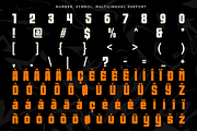 Anoord - Bold Condensed Sans Font, a Sans Serif Font by Say Studio (Thumbnail 11 of 11)