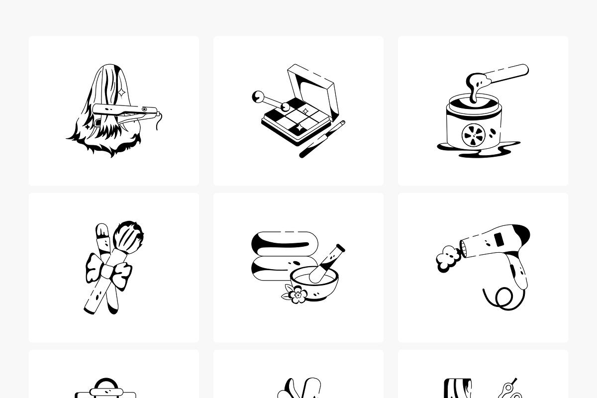 Animated Beauty Icons, a Duotone Icon by Prosymbols (Photo 13 of 16)