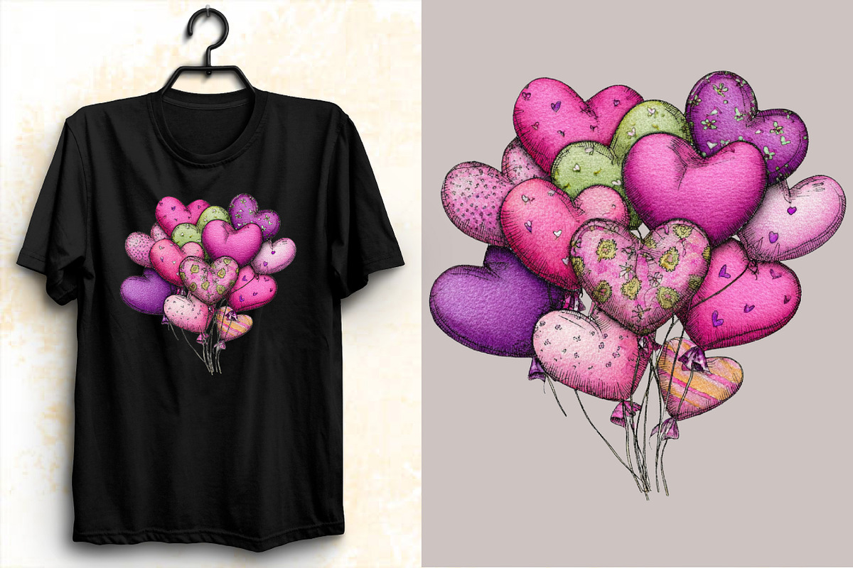 Happy Valentine's Day Clipart Bundle, an Illustration by SVGArt (Photo 7 of 8)