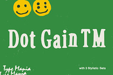 Dot Gain TM – Cozy Serif