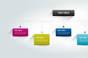 Fowchart, Timeline Infographics