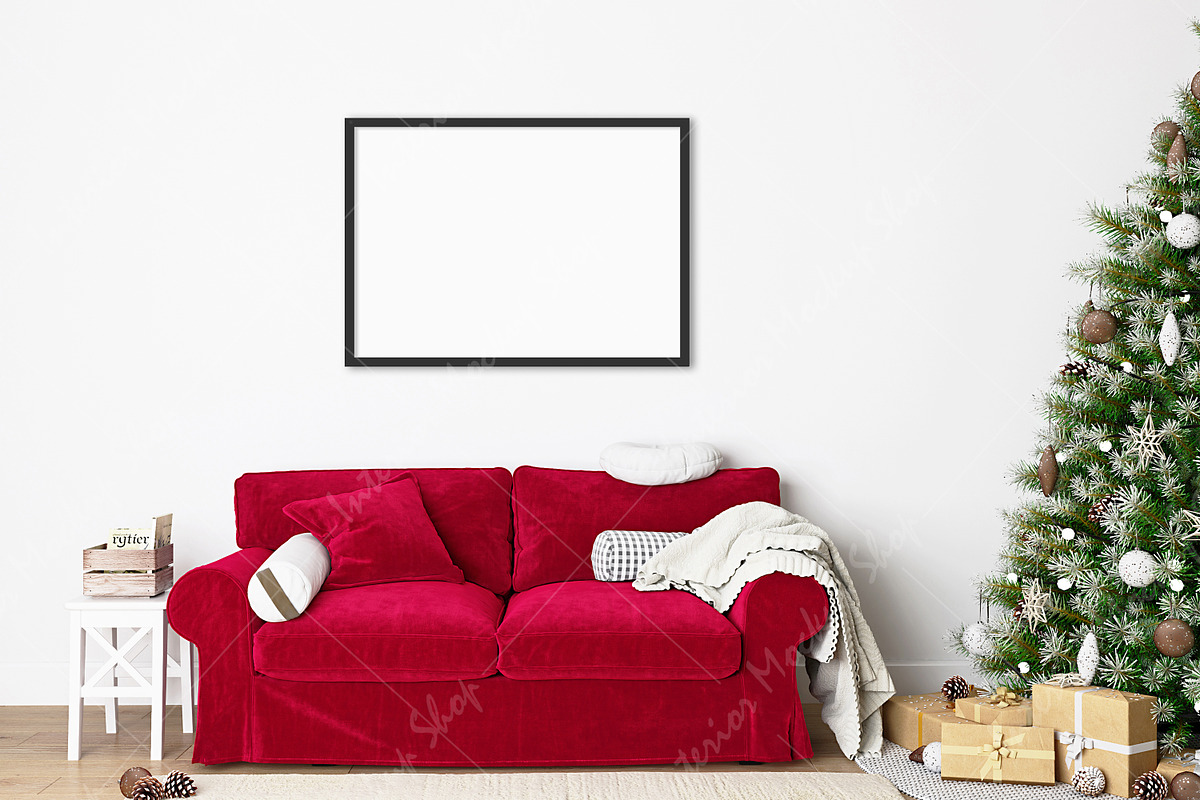 Christmas Interior Mockup preview 2