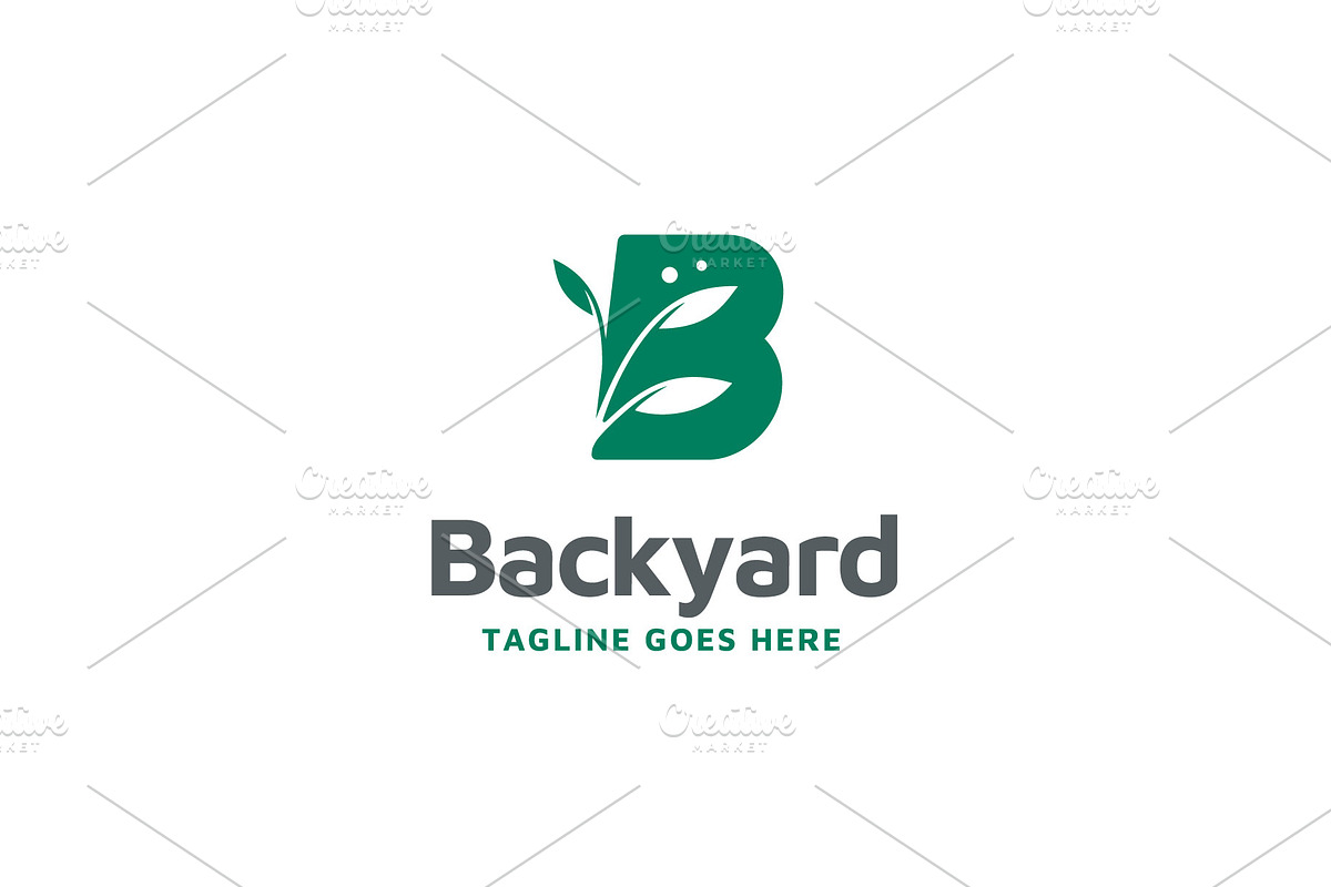 Letter B Flower Plant Leaf Logo, a Branding & Logo Template by Enola99d
