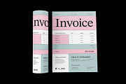 Soft Tone Invoice, a Stationery Template by Neermana (Thumbnail 3 of 4)