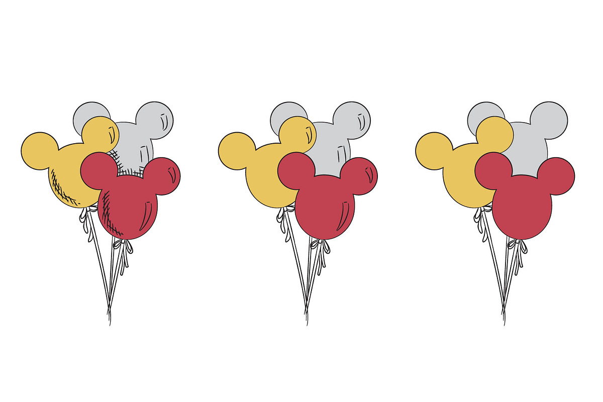 Mickey Mouse Balloon svg, png, a Graphic by PinkHouseCollection (Photo 4 of 5)