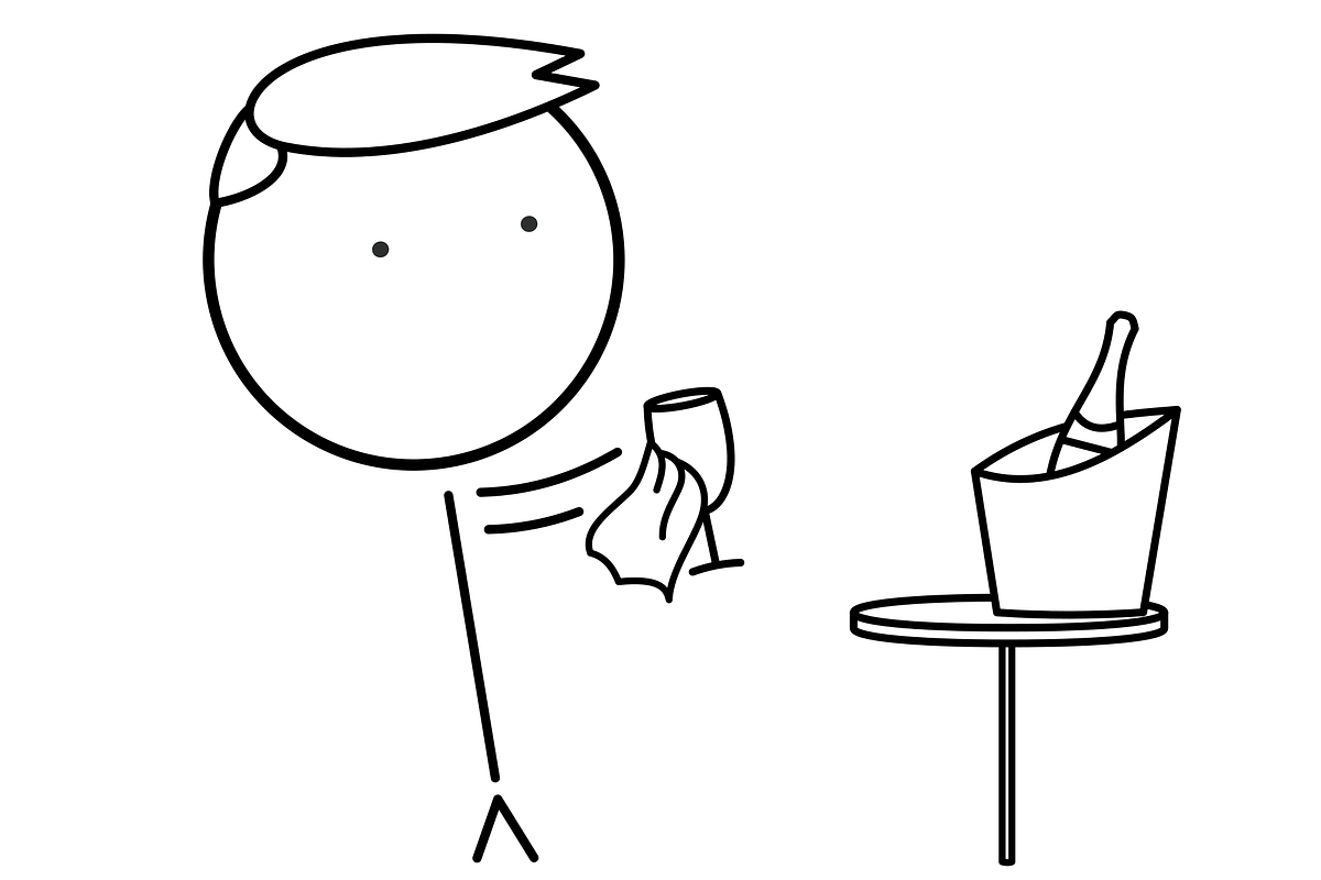 Bartender and waiter icons, an Icon by JK comics (Photo 3 of 5)
