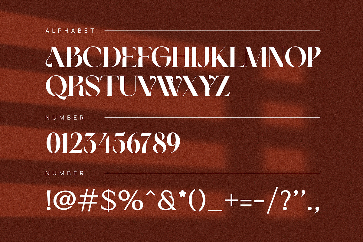 Walker Elegant Serif Font, a Serif Font by Graphicxell (Photo 10 of 10)