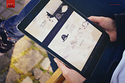 iPhone & iPad Mockup, a Product Mockup by BlackMocca (Thumbnail 7 of 11)