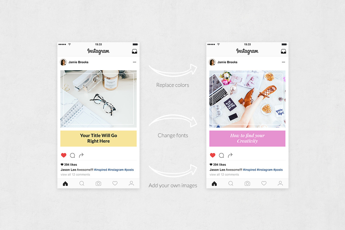 Lady Boss Instagram Posts, a Social Media Template by Social Corner Graphics (Photo 5 of 8)