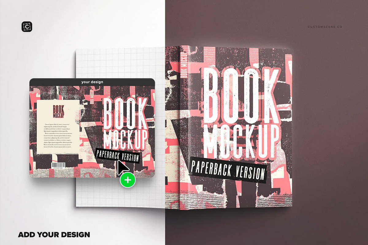Paperback Book Mockup Lay Flat, a Books & Magazine Mockup by Custom Scene (Photo 6 of 8)
