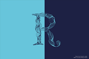 Manchuria, A-Z Unique Graphic Letter, an Illustration by Incools (Thumbnail 3 of 7)