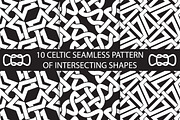 Celtic intersecting shapes patterns, a Pattern Graphic by Guten Tag Vector (Thumbnail 2 of 5)