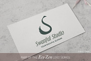 Swan Letter Brand Mark | Canva & AI, a Branding & Logo Template by Elibee (Thumbnail 2 of 6)
