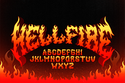 HELLFIRE FLAME | DISPLAY FONT, a Handwritten Font by BonkiStudio (Thumbnail 1 of 2)