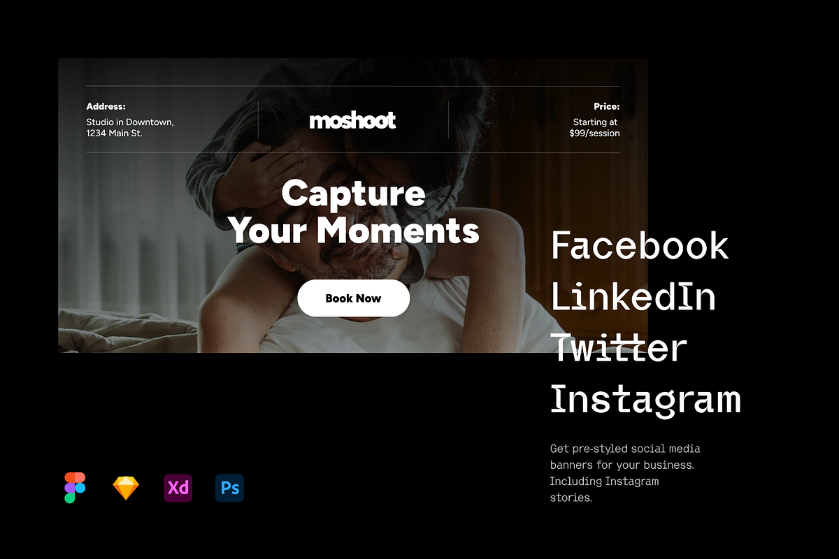Photography - Banners, an Advertising Mockup by Petr Bilek (Photo 2 of 3)