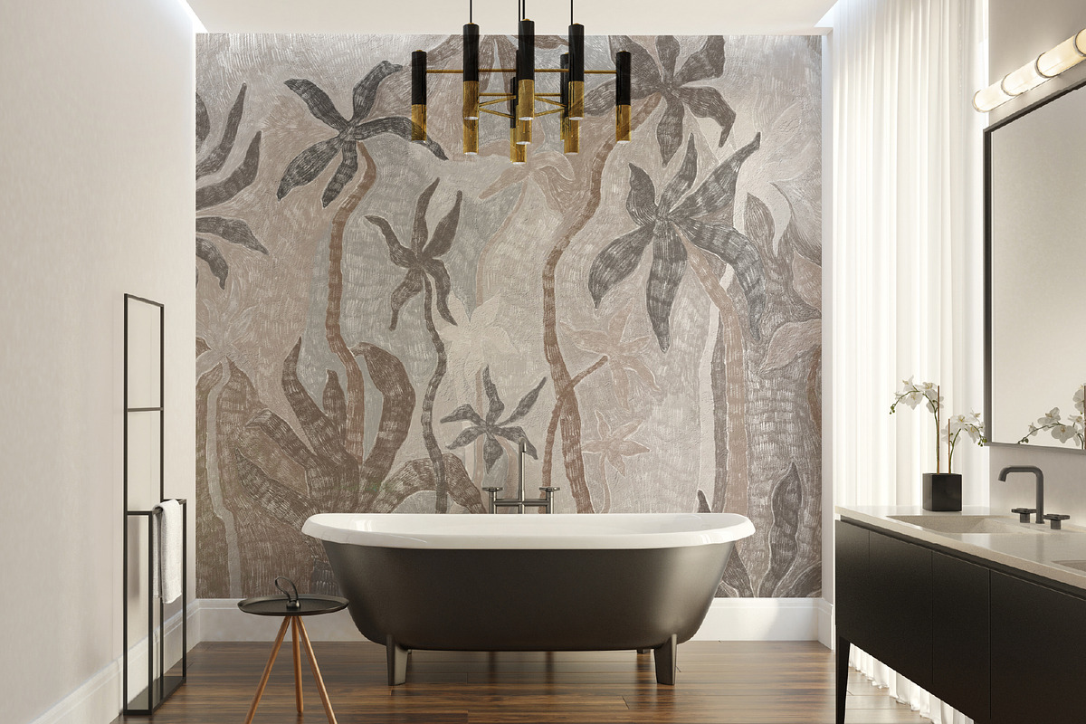 SAVARA – Tropical Wall Mural, a Wallpaper Graphic by Timofi Art (Photo 20 of 20)