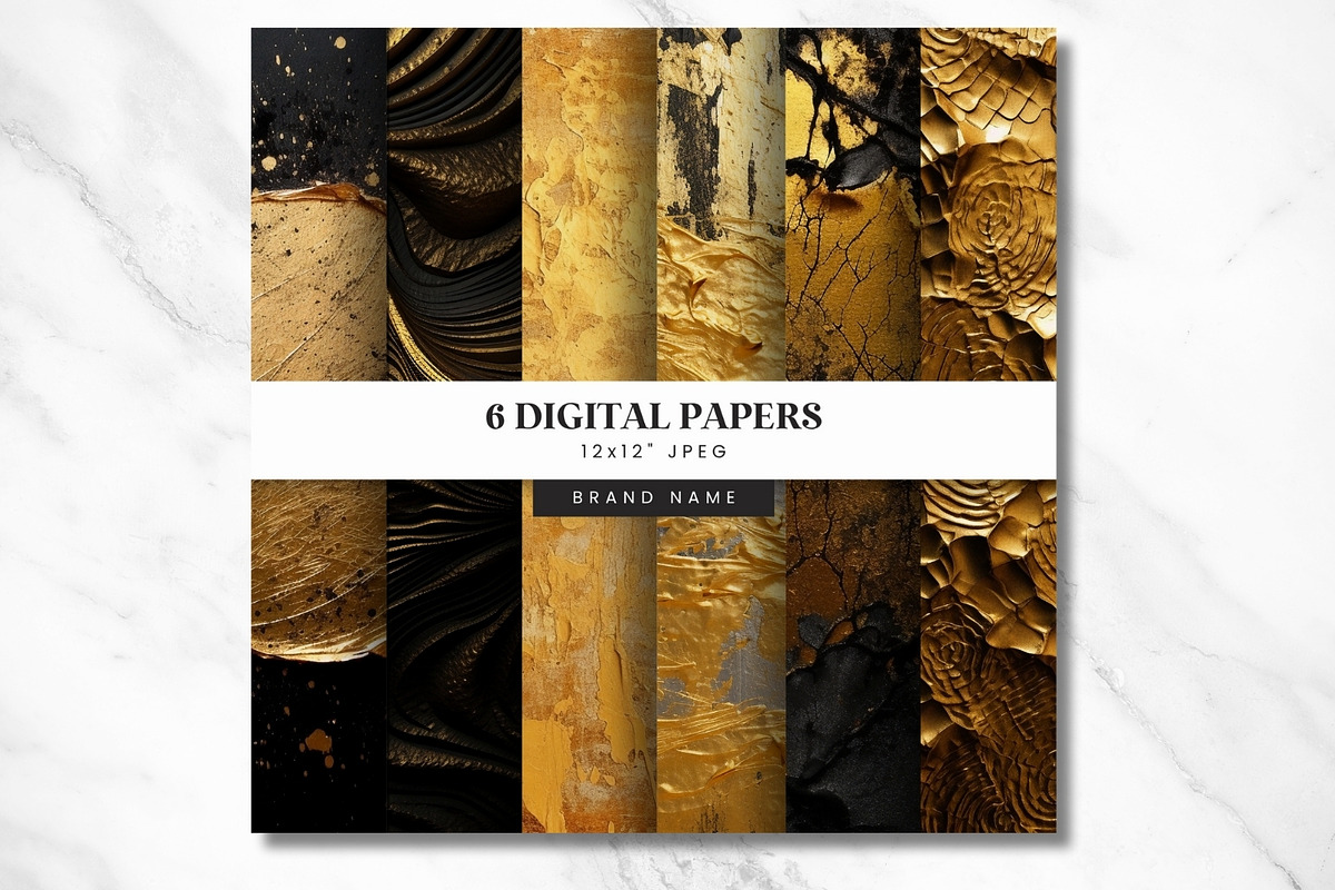 Canva Cover for 6 Digital Papers, a Presentation Template by illuztrate (Photo 6 of 8)