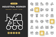 Industrial Worker Icons, an Icon by Spacepixel Creative (Thumbnail 1 of 3)