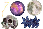 Celestial Raven PNG Clipart, an Animal Illustration by Lenninator Digital (Thumbnail 6 of 9)