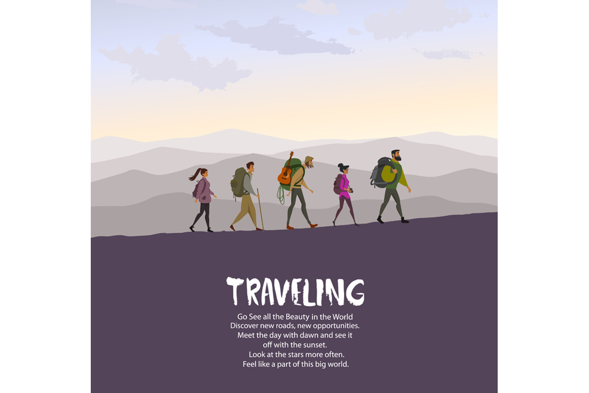 Travel people, a Person Illustration by JulianArt (Photo 5 of 6)