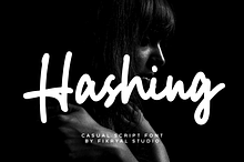 Hashing – Casual Script Font