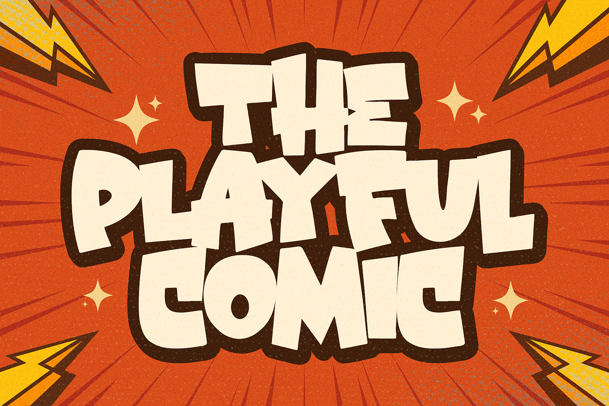 Blood Blaster a Bouncy Cartoon Font, a Font by Blankids Studio (Photo 4 of 8)