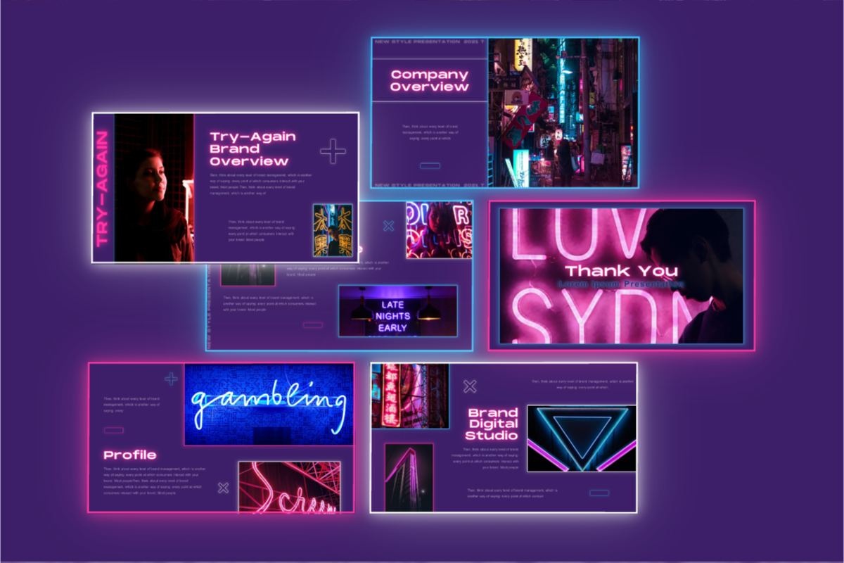 Try-Again Keynote Template, a Presentation Template by Inkofert (Photo 2 of 10)