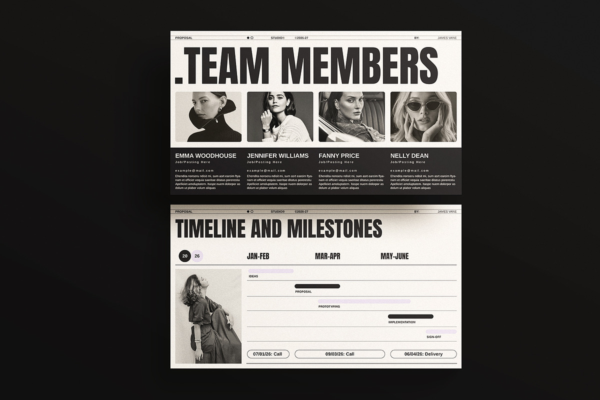 Proposal Presentation Template preview 7