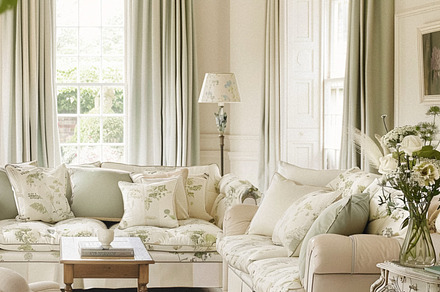 Elegant cottage or country house room, interior design and home, an Architecture Photo by Anneleven