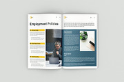 The Employee Handbook Template, a Brochure Template by ArtisanaAura (Thumbnail 5 of 14)