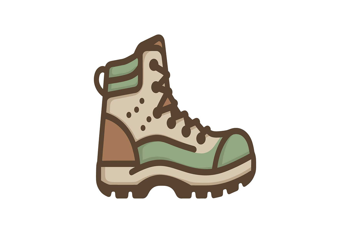 Adventure Hiking Bag Icons, an Object Graphic by yasushie (Photo 8 of 16)