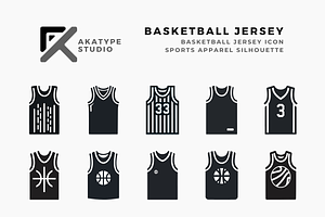 Basketball Jersey Icon Vector, an Icon by Akatype Studio