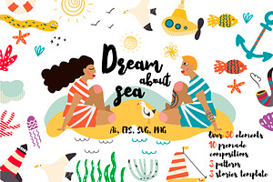 "Dream about sea" set