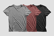 Heathered T-Shirt Mockup, a Merchandise Mockup by Clint English (Thumbnail 1 of 5)