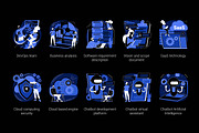 50 Development UI illustrations, a Templates & Theme by Visual Generation (Thumbnail 11 of 12)