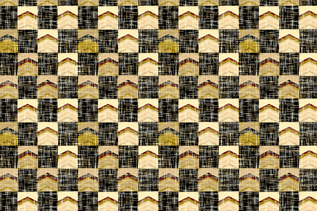 Earthy Barkcloth Beige and Brown, a Pattern Graphic by Sharon Schwalbe (Photo 2 of 2)