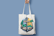 anchor and natural scenery, a Seasonal Illustration by gunaonedesign (Thumbnail 5 of 6)