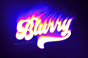 Mystic Blur Text Effects, a Layer Style Add-On by Andrew Skoch Design (Thumbnail 3 of 11)
