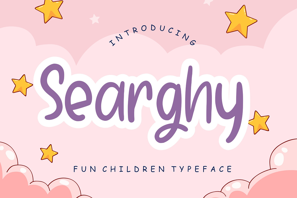 Searghy Fun Children Typeface, a Font by Creatype Studio (Photo 1 of 8)