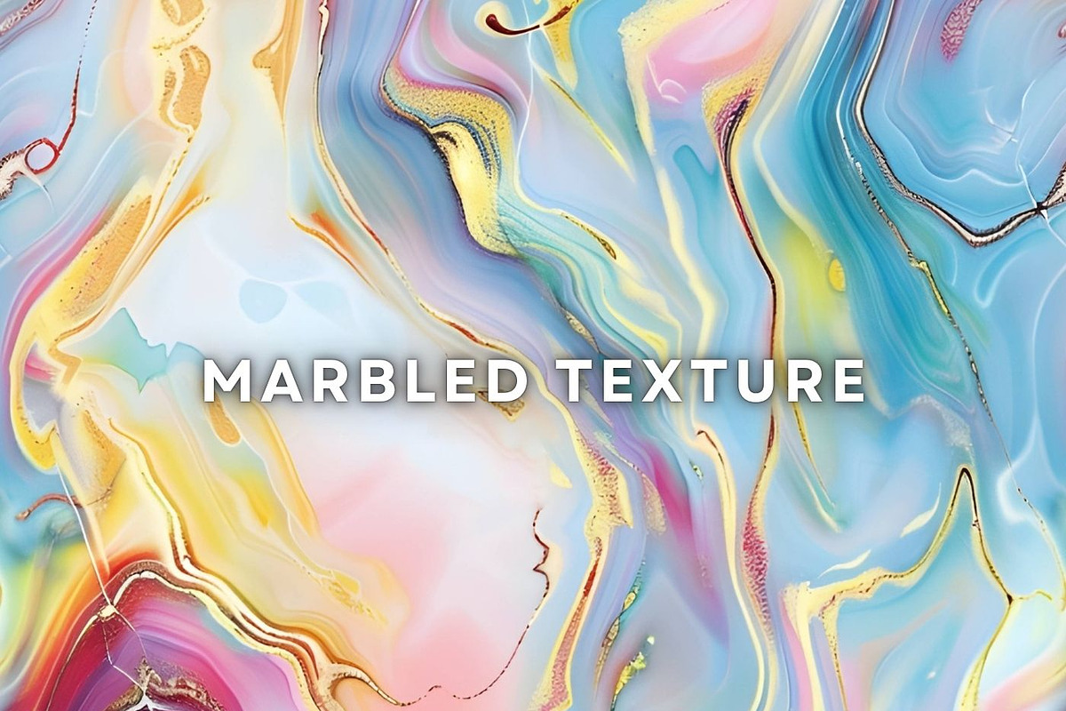 24 Holographic Opal Marble Pattern, a Pattern Graphic by UniqueMe (Photo 8 of 19)