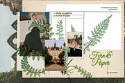Fern & Paper Archive, a Background Graphic by nadispasibenko (Thumbnail 4 of 10)