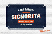 Signorita, a Handwritten Font by Tortugastudios (Thumbnail 1 of 5)