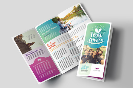 Church Brochure Template, a Brochure Template by StockLayouts