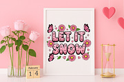 Let It Snow Png, Christmas, an Illustration by Canvas Craft (Thumbnail 3 of 7)